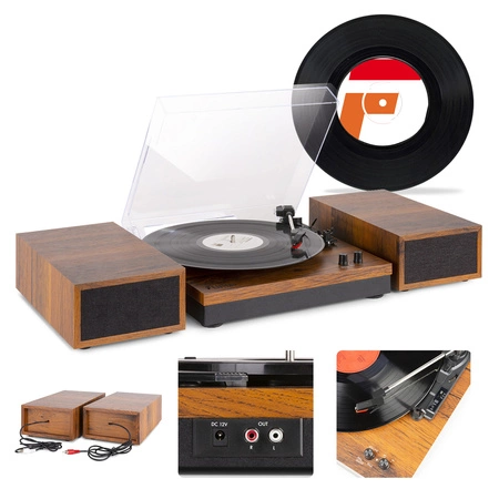 Gramofon RP165 Fenton głośniki BT RCA