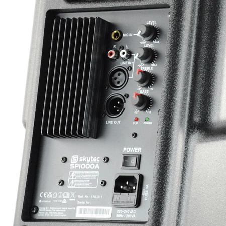 Kolumna aktywna SP1000A Hi-End 10" 400W Skytec