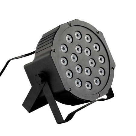 Reflektor LED PAR 18x 1,5W RGB DMX Firefog