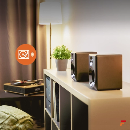 Gramofon RP162LW Fenton HQ BT jasne drewno