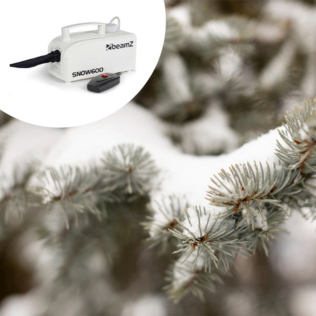 Zestaw: Wytwornica śniegu 600W Snow600+ płyn do śniegu 5l
