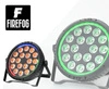 Reflektor Lumitec 180RL 18×10W RGBWA UV+ ring LED Firefog