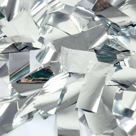 Konfetti metaliczne 1kg srebrne