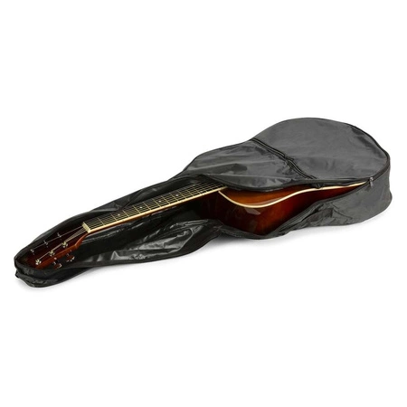 Zestaw: Gitara akustyczna Max Solojam Western ciemny naturalny+ akcesoria