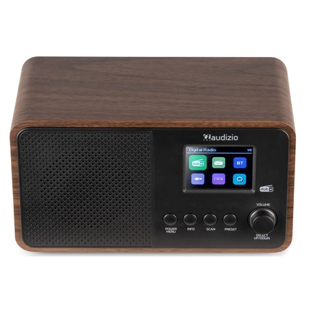 Radio cyfrowe DAB+ FM Avio czarne Audizio