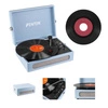 Gramofon w walizce RP118E Fenton wejście/wyjście BT niebieski