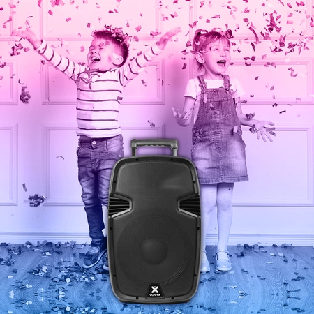 Kolumna mobilna z mikrofonami Vonyx SPJ-PA912