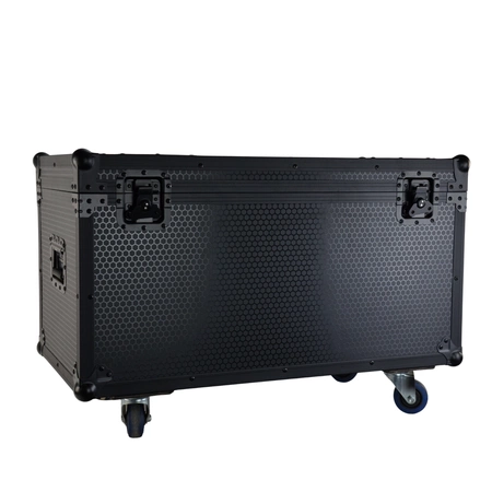 Zestaw: 4x Reflektor retro LED RGB COB DMX R4 Lucendi+ Case