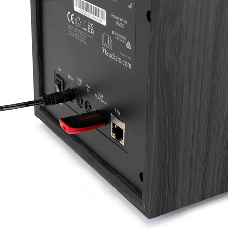 Radio internetowe DAB+/FM BT WIFI Canzo Audizio ciemnoszare