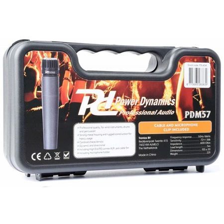 Mikrofon instrumentalny Power Dynamics PDM57
