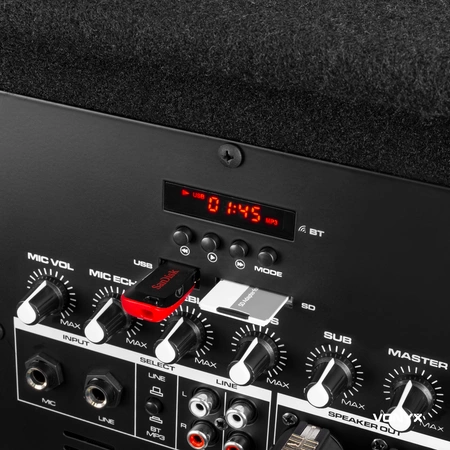 Zestaw nagłośnieniowy aktywny 800W VX0812BT 2.1 12” Vonyx