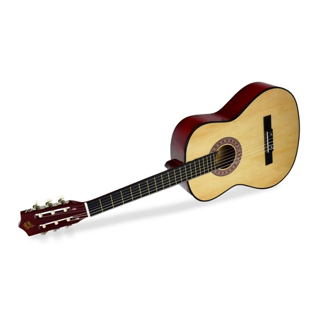 Gitara klasyczna 39" 4/4 naturalna+ akcesoria GK39NAT Golden Guitar