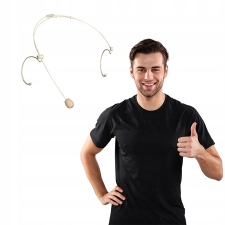 Pojemnościowy mikrofon nagłowny Power Dynamics PDH4