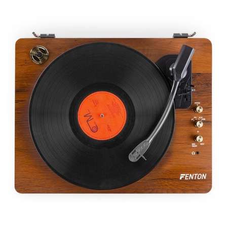 Gramofon RP162D Fenton HQ BT ciemne drewno