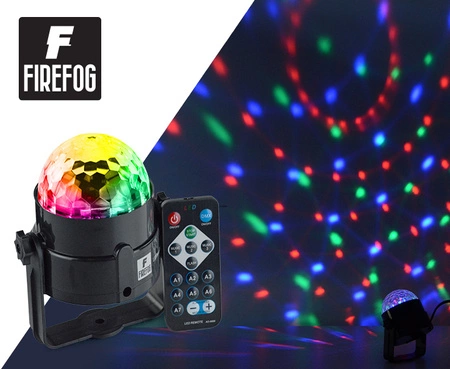 Półkula disco LED Disco Ball 3x1W pilot Firefog
