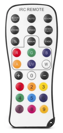 Zestaw oświetleniowy LED 2x Derby 2x Par Stroboskop BeamZ SHOWBAR