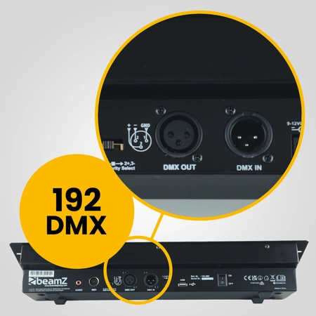 Sterownik DMX 192-kanałowy BeamZ DMX-240