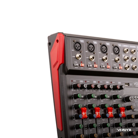 Mikser muzyczny 8-kanałowy REC BT DSP USB VM-KG08 Vonyx