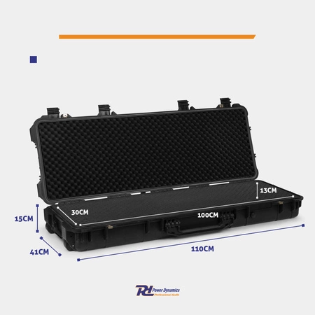 Uniwersalna walizka transportowa case GIGCase38T - IP67 - kolor czarny Power Dynamics