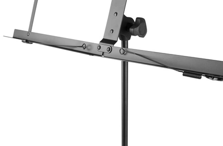 Statyw na nuty z pulpitem, klipsem i pokrowcem Vonyx