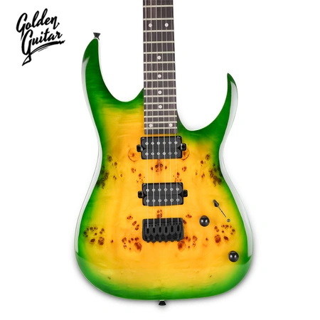 Gitara elektryczna superstrat - kompletny zestaw -Golden Guitar PSG-3 Zielony