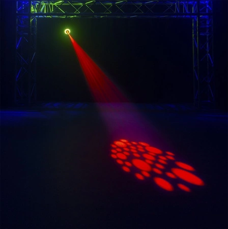 Zestaw: 2x Głowa ruchoma Panther 35 LED SPOT + case