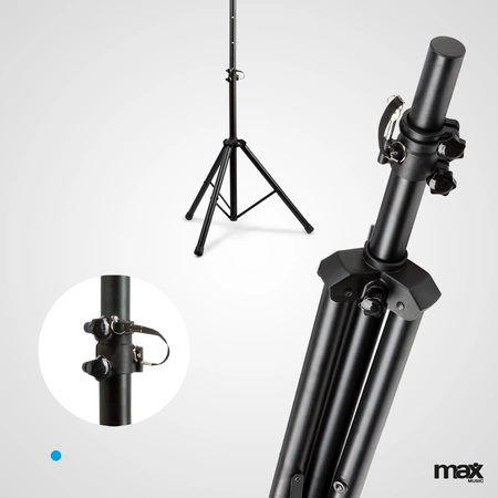 Zestaw oświetleniowy MAX Partybar11 - 4x 20W COB Par + statyw