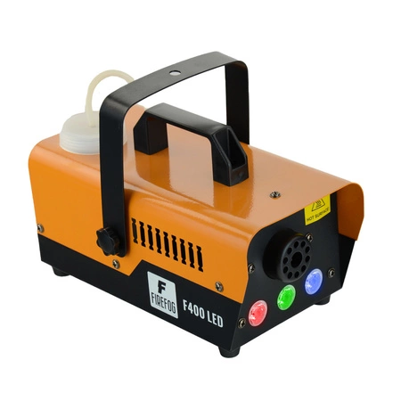Zestaw: Wytwornica dymu z efektem LED 400W F400LED dwa piloty Firefog+ płyn 5l