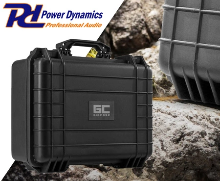Uniwersalna walizka transportowa GIGCase12 - IP67 - czarna Power Dynamics