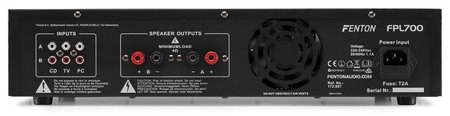 Wzmacniacz cyfrowy FPL700 BT MP3 LED EQ Fenton