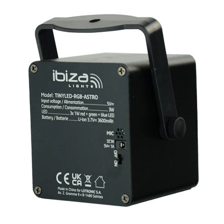 Bateryjny efekt świetlny TINYLED-RGB-ASTRO