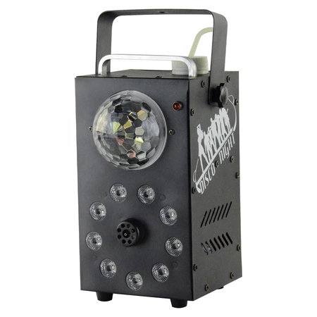 Zestaw: Wytwornica dymu z efektem LED i Jelly Ball SATURN+ płyn do dymu 1l