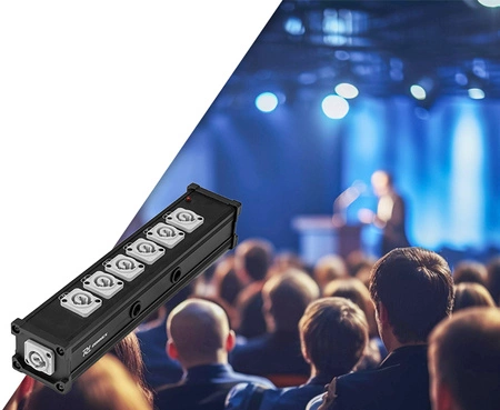 Rozdzielacz zasilania PD Connex PSB27 P-Con IN – 7x P-Con OUT