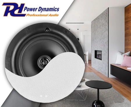 Głośnik sufitowy niskoprofilowy 100V 5,25" 20W biały NCSP5