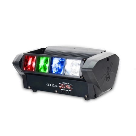 Efekt świetlny ruchomy LED RGBW Spider Lucendi