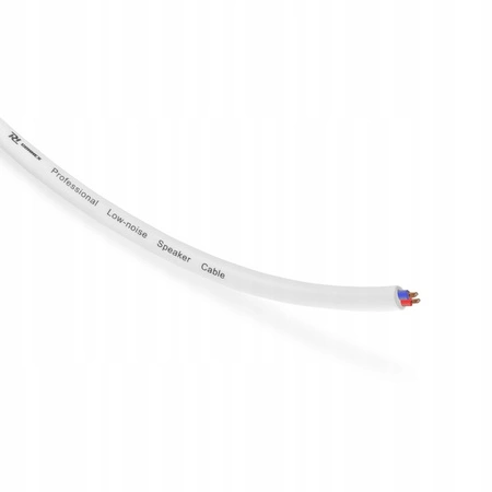 Zestaw: Głośnik sufitowy 8' 100V Power Dynamics CSPB8 + Przewód + Wzmacniacz PA