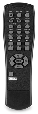 Odtwarzacz multimedialny USB CD FM DAB+ rack PDC-60