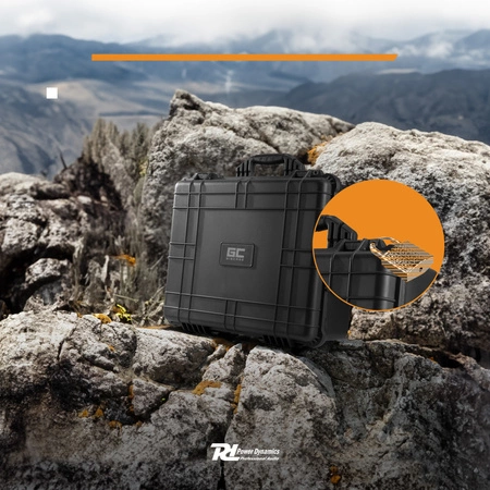 Uniwersalna walizka transportowa GIGCase22 - IP67 - czarna Power Dynamics