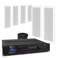 System zewnętrznych głośników 6 x OCS3 30W 100V IPX4 z wzmacniaczem