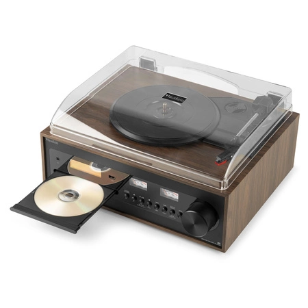 Gramofon retro Boston CD USB radio DAB głośniki Audizio