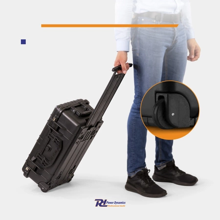 Uniwersalna walizka transportowa case GIGCase30T - IP67 - kolor czarny Power Dynamics -