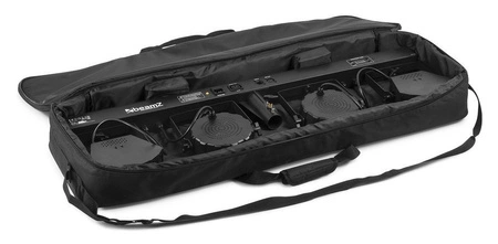 Zestaw oświetleniowy LED 2x Derby 2x Par Stroboskop BeamZ SHOWBAR