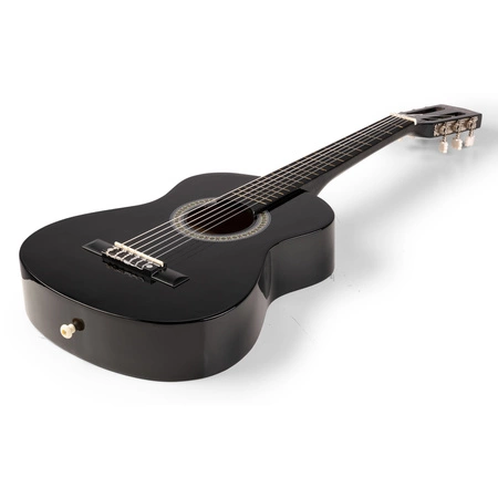 Gitara klasyczna 1/4 dla dziecka czarna SoloArt Max+ akcesoria