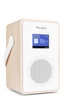 Przenośne radio DAB+ Modena z akumulatorem 2000 mAh BT5.0 jasne drewno