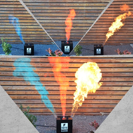 Potrójna wyrzutnia ognia BLAZE300