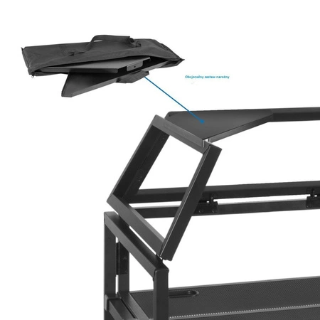 Stand Dj ekran Vonyx Dj Booth+ pokrowiec