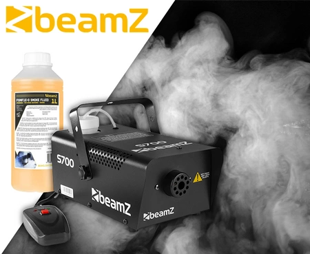 Zestaw: Wytwornica dymu 700W S700+ płyn do dymu 1l