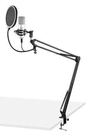 Zestaw mikrofonowy studyjny CMS300S tytan USB