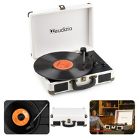 Gramofon w walizce z BT In/Out RP116CR Audizio biały