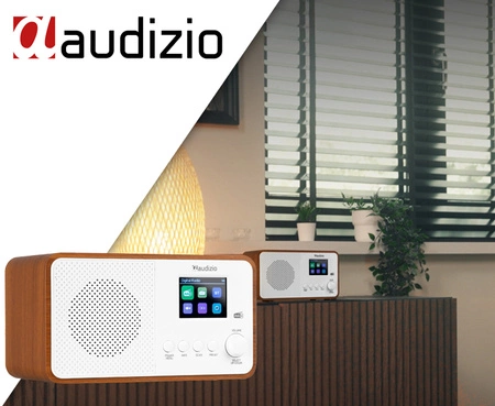 Radio cyfrowe DAB+ FM Avio białe Audizio